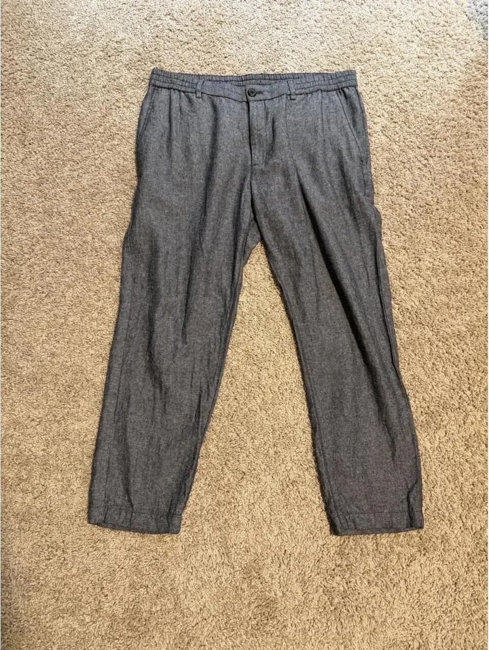 Banana Republic Men's Grey Trousers